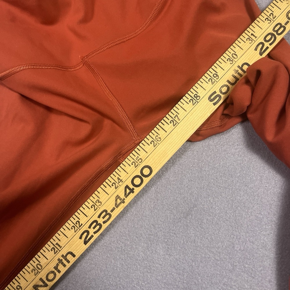 Lululemon Wunder Train High-Rise Tight Women 2 Cayenne Orange Leggings - Picture 5 of 5
